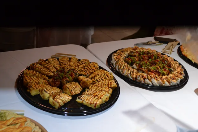 Sushi platters ready to share